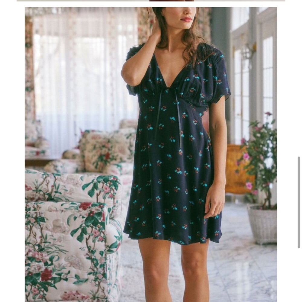 NWT FREE PEOPLE Everyone's Favorite Mini / Black Combo- Medium - Picture 6 of 10